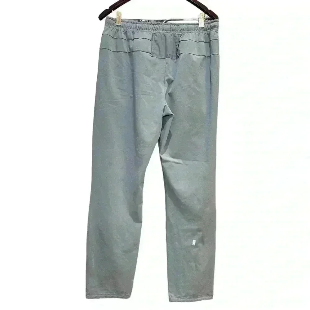 Glyder Mens Athletic Pants with pockets Gray Size L